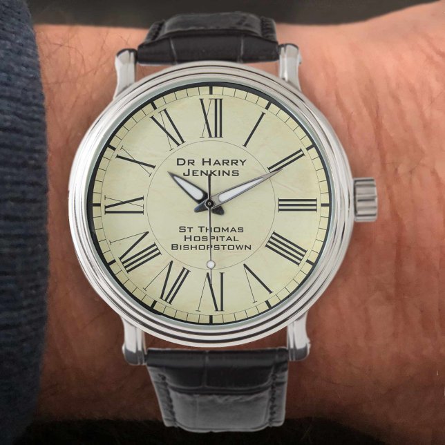 Montre Docteur et pratique (Créateur téléchargé)