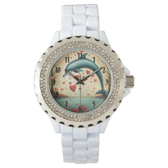 Montre Dolphin Love 3 (devant)