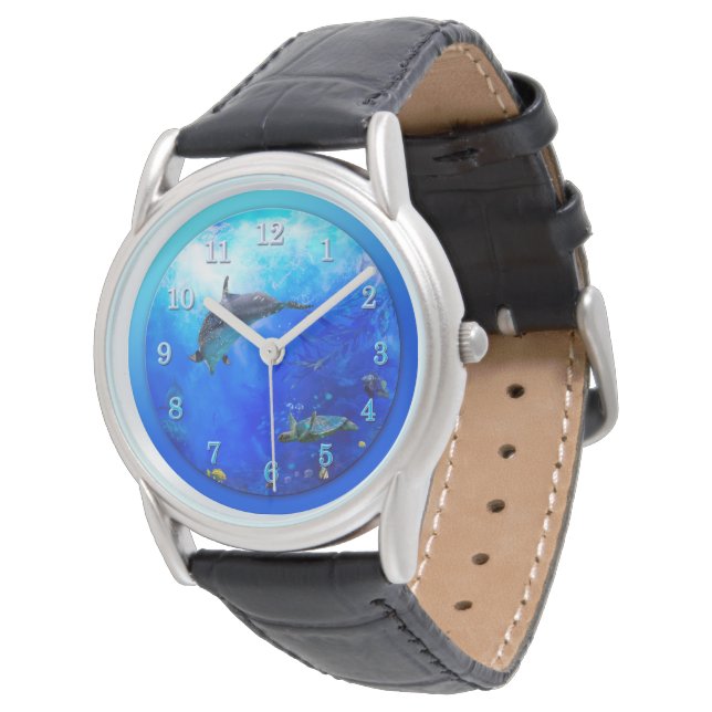 Montre Dolphin World WIND (Incliné)