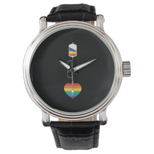 Montre Don de sang LGBT
