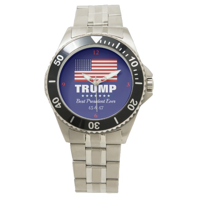 MONTRE DONALD TRUMP BEST PRESIDENT EVER WATCH (devant)