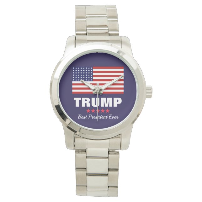 MONTRE DONALD TRUMP MEILLEUR PRÉSIDENT JAMAIS REGARDER (devant)