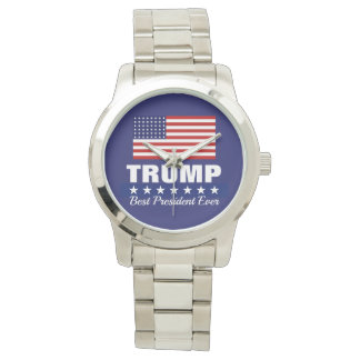 MONTRE DONALD TRUMP MEILLEUR PRÉSIDENT JAMAIS UNISEX REGA