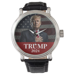 Montre Donald Trump Photo 2024 Garder l'Amérique grande