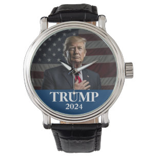 Montre Donald Trump Photo 2024 Garder l'Amérique grande
