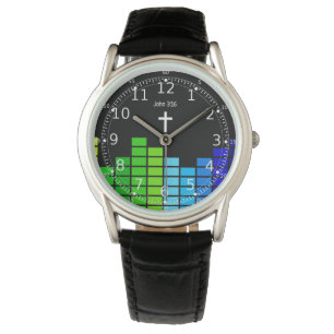 Montre Dons chrétiens pour les garçons Ados - Écriture bi