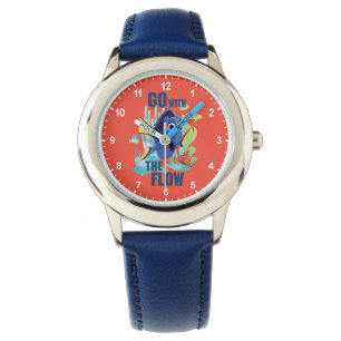 Montre Dory & Nemo   Aller avec le graphique de l'aquarel