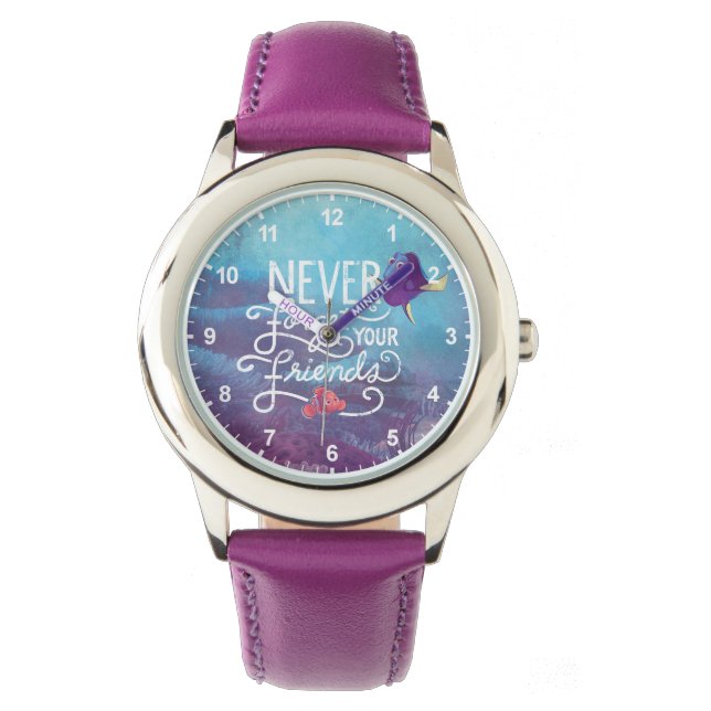 Montre Dory & Nemo | N'oubliez jamais vos amis (devant)