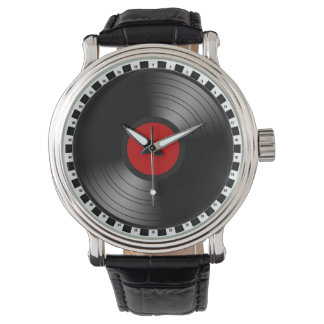 Montre Dossier de vinyle