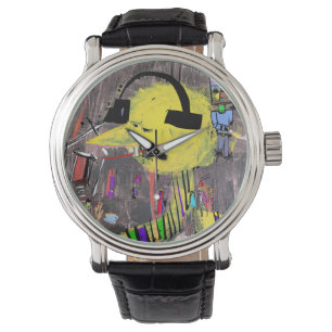 MONTRE DOUBLE AVEC HEADPHONES