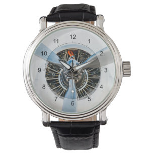 Montre Douglas DC-3 Aircraft. Hélice