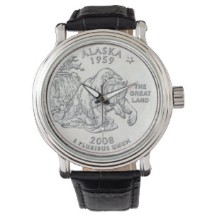 Montre d'ours gris de l'Alaska