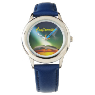 Montre Dove de confirmation, Bible, Croix