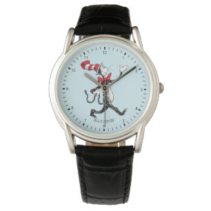 Montre Dr Seuss   Chat dans la marche des chats Casquette