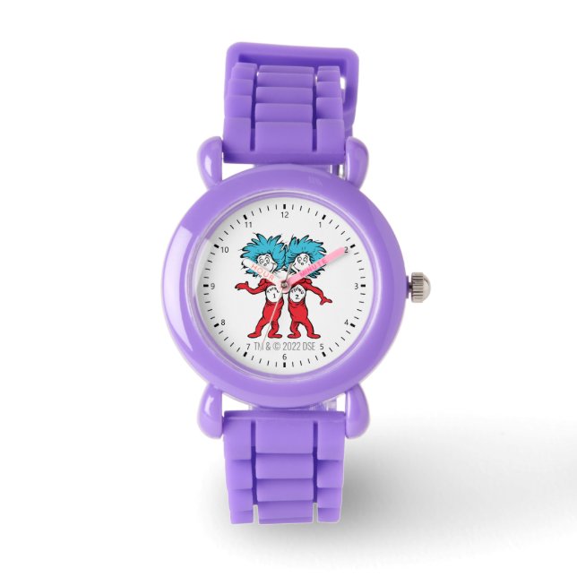 Montre Dr Seuss | Une chose deux debout (Recto)