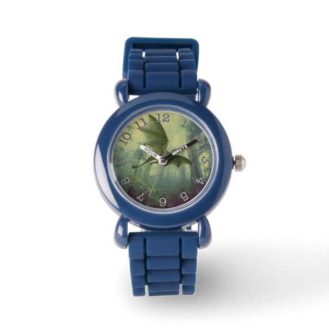 Montre Dragon - Bezel avec Black Numéros Watch (Recto)
