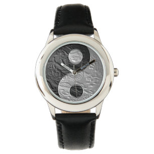 Montre Dragon de relief de Yin Yang