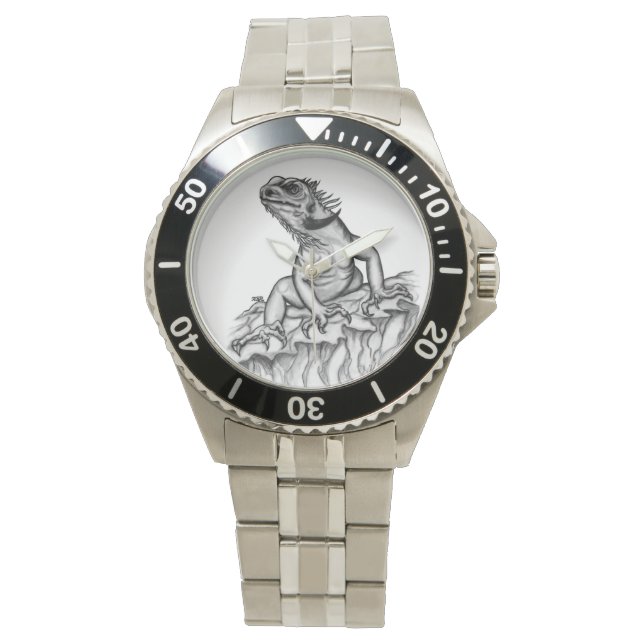 Montre Dragon sur le rocher (devant)