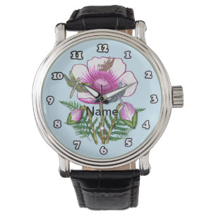 Montre Dragonfly Rose Poppy