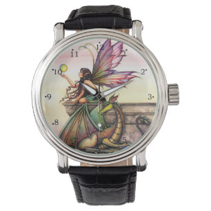 Montre Dragon's Orbs Fairy and Dragon Imaginaire Art