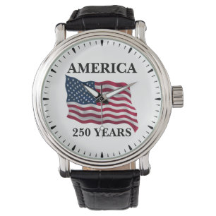 Montre Drapeau 250 ans d'Amérique