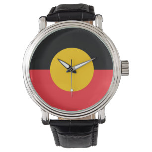 Montre Drapeau aborigène australien