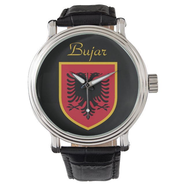 Montre Drapeau Albanie (devant)