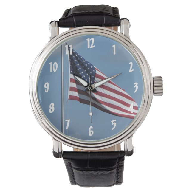Montre Drapeau américain (devant)