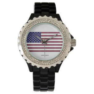 Montre Drapeau américain