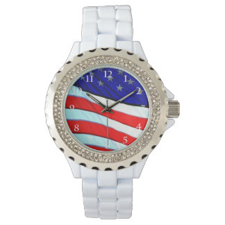 Montre Drapeau américain