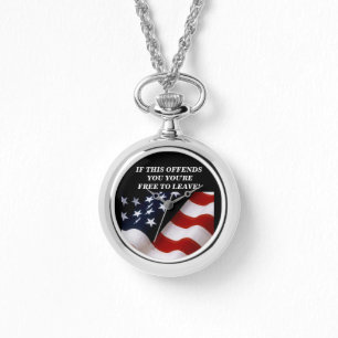 Montre Drapeau américain