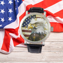 Drapeau américain avec Vintage American Eagle