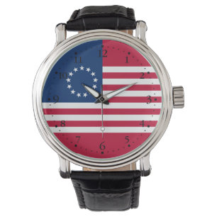 Montre Drapeau américain Betsy Ross