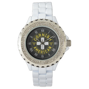 Montre Drapeau américain de Cornouille