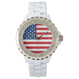 Montre Drapeau américain Nice Watch