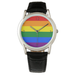 Montre Drapeau arc-en-ciel (LGBT)