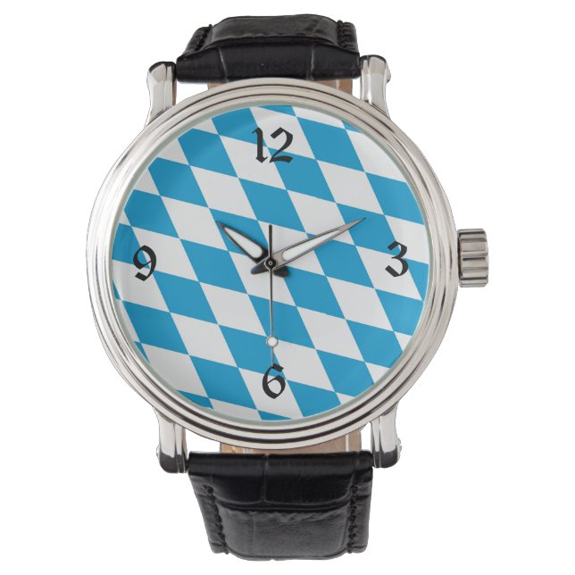 Montre Drapeau bavarois (devant)