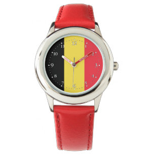 Montre Drapeau belge patriotique
