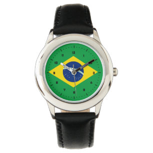 Montre Drapeau brésilien