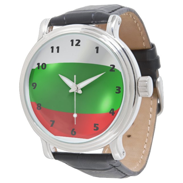Montre Drapeau bulgare (Incliné)