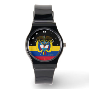 Montre Drapeau colombien, Emblem, Colombie /sports