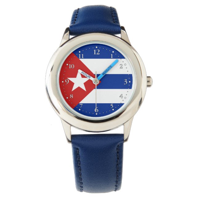 Montre Drapeau Cuba (devant)