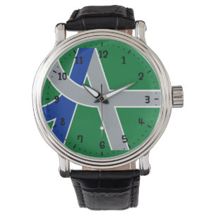 Montre Drapeau d'Albany, Oregon