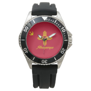Montre Drapeau d'Albuquerque (Nouveau-Mexique)