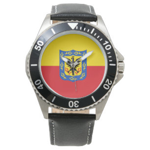 Montre Drapeau de Bogota, Colombie Wristwatch