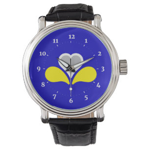 Montre Drapeau de Bruxelles, Belgique Wristwatch