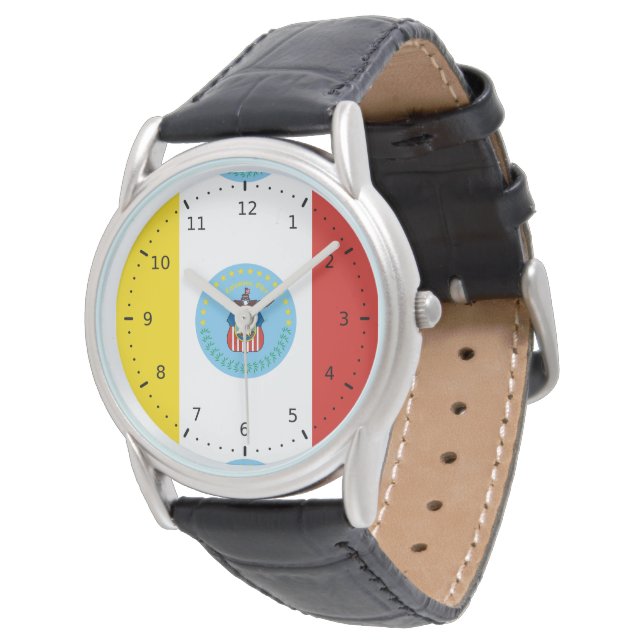 Montre Drapeau de Columbus, Ohio (Incliné)