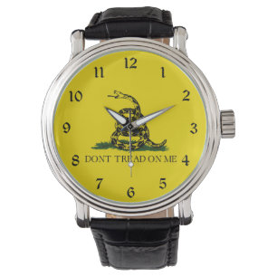 Montre Drapeau de crotale de Gadsden : Guerre révolutionn