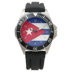 Montre Drapeau de Cuba