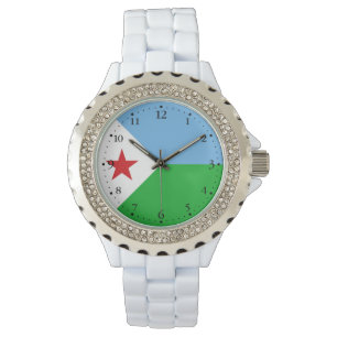 Montre Drapeau de Djibouti